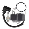 Ignition Coil Spark Plug for Stihl FS80 FS85 FS80R FS75 FC75 FR85 (N/A) 4137 400 1350