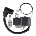 Ignition Coil Spark Plug for Stihl FS80 FS85 FS80R FS75 FC75 FR85 (N/A) 4137 400 1350