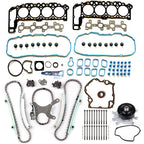 Head Gasket Bolt Set, Water Pump, Timing Chain Kit for Dodge Dakota (2000–2001)