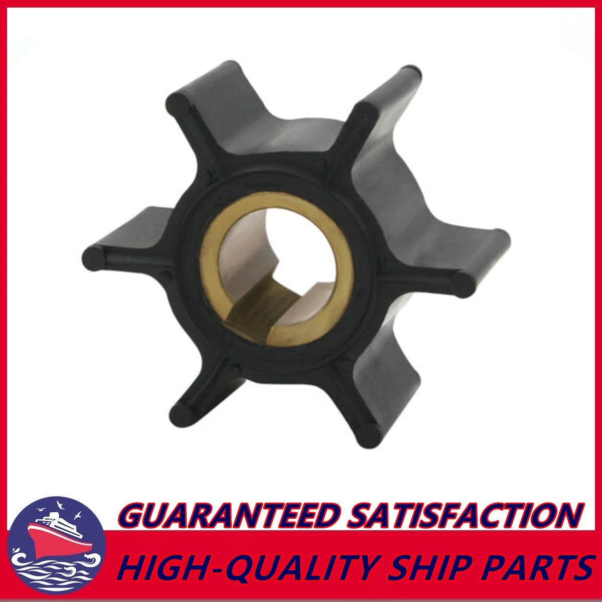 Water Pump Impeller for Johnson Evinrude OMC 2-6HP (1970–1990) 387361 763735 Sierra 18-3090