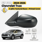 Side Mirror for Chevy Trax (2024–2026) with Heated, Blind Spot, 6 Pins