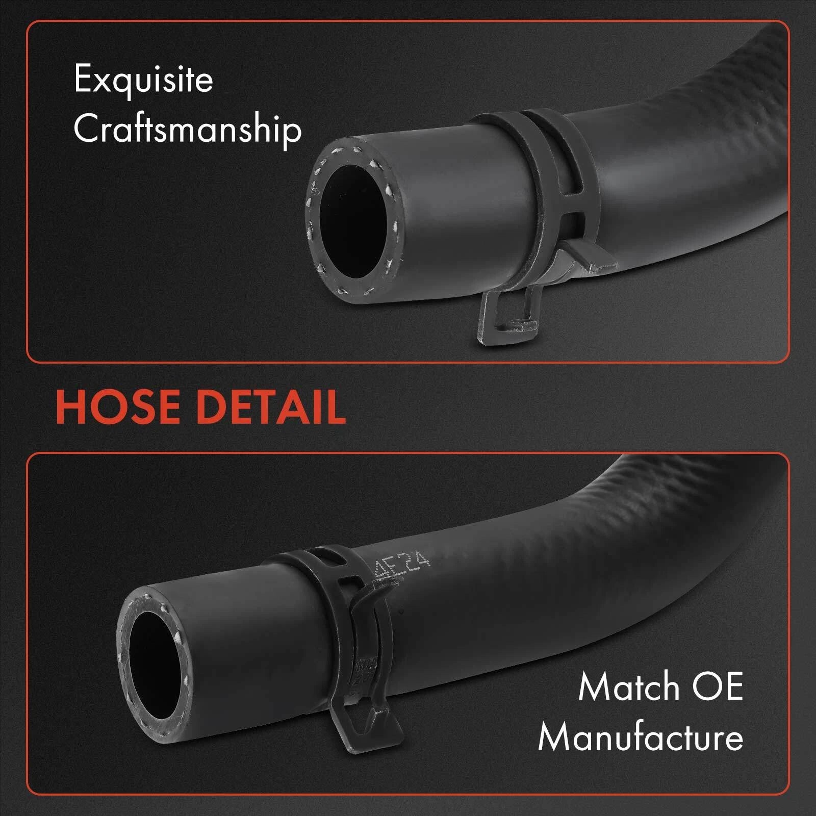 Power Steering Reservoir Line Hose for Ford Taurus, Lincoln MKS (2008–2019)