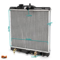 Aluminum Core Replacement Radiator for Honda Civic (1992–2000) AT DPI-1290