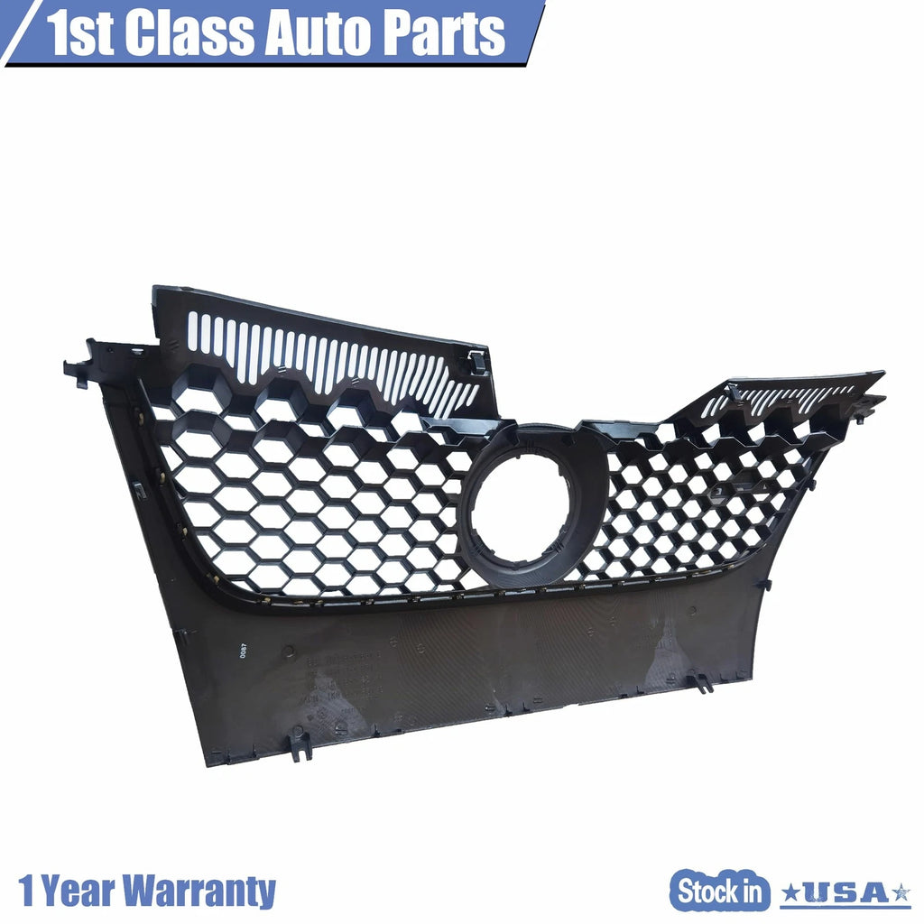 Carbon Fiber Print Hex Mesh Bumper Grille for VW MK5 Jetta GTI (2006–2009)
