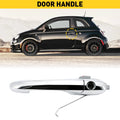Chrome Door Handle LH for Fiat 500 (2012–2019)