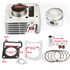 Set of 4 Cylinder Piston Rings Top End Kit for Yamaha TTR 125 (2000–2005)