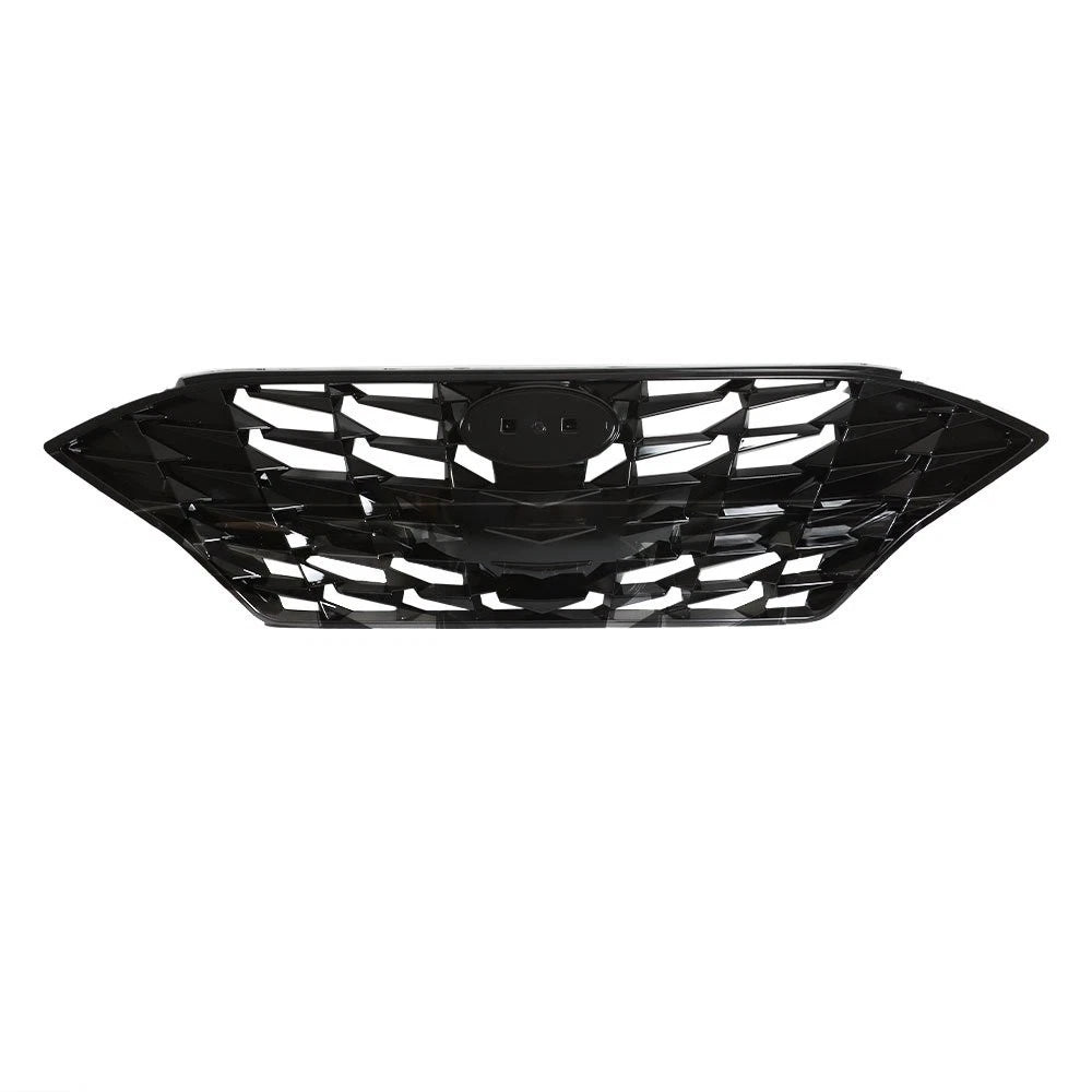 Front Upper Grille for Hyundai Sonata (2020â2021) Black Plastic