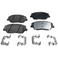 Front Brake Disc Rotors and Pads Kit for Kia Borrego (2009)
