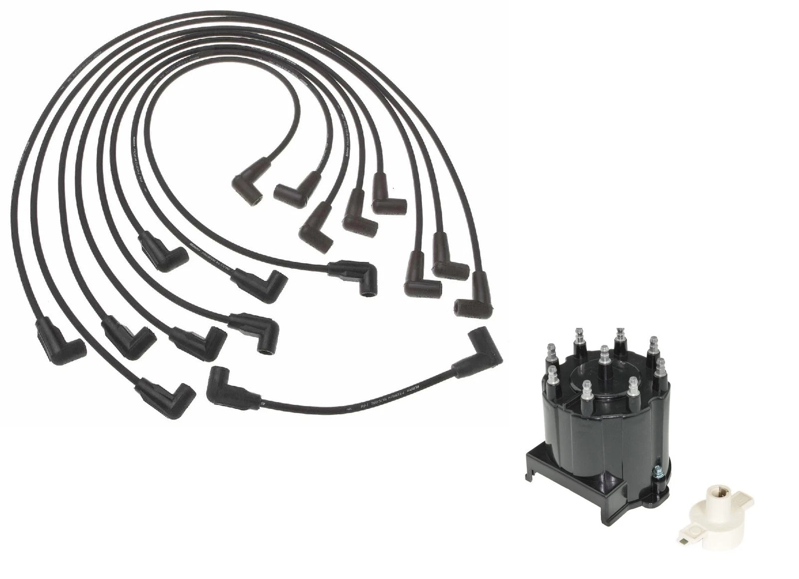 Ignition Wire Set & Distributor Cap Rotor Kit for Chevy GMC G3500 (1996–2002)