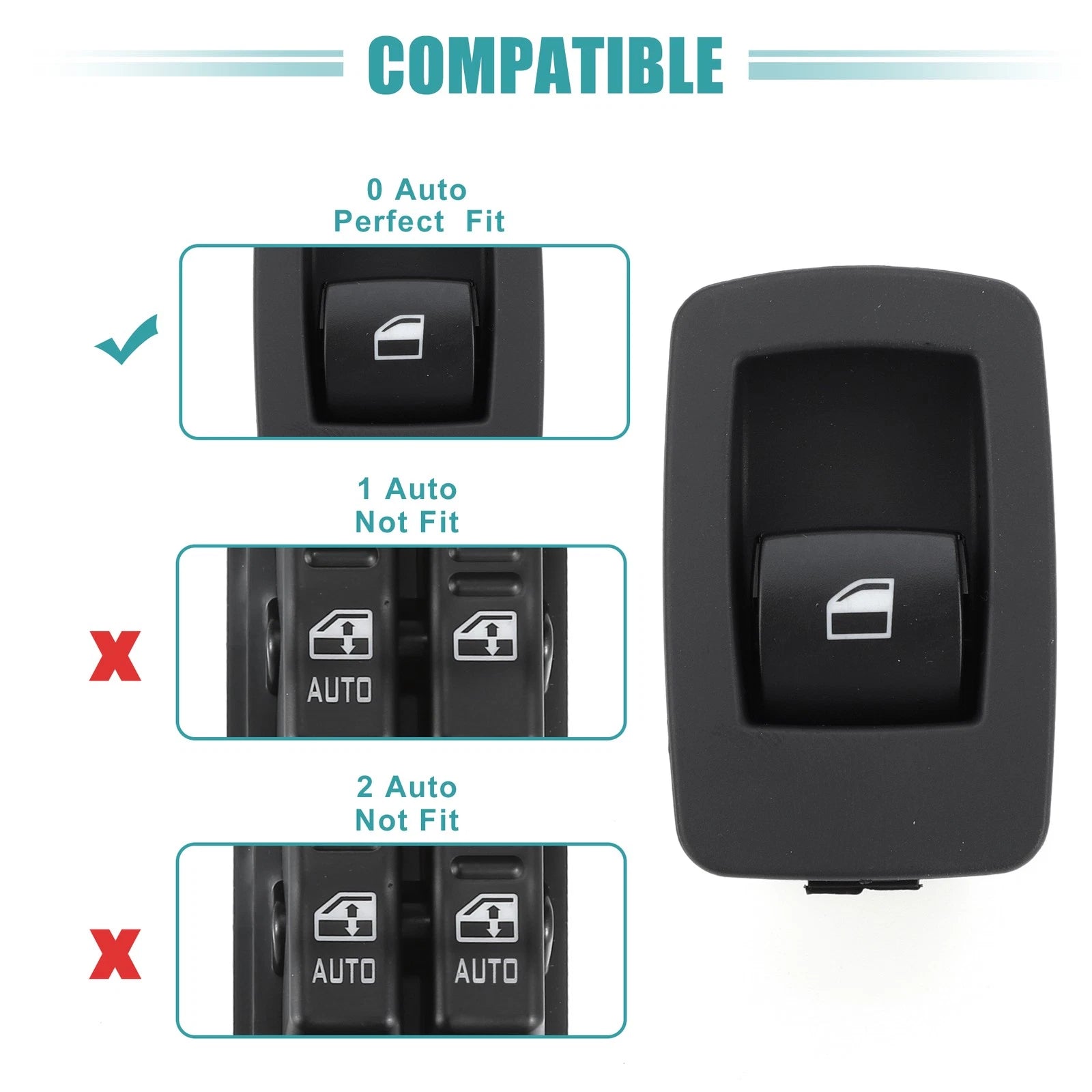 Power Window Switch for BMW 328i (2007–2013) No. 61316945874