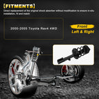 Set of 2 Front Complete Struts with Spring for Toyota RAV4