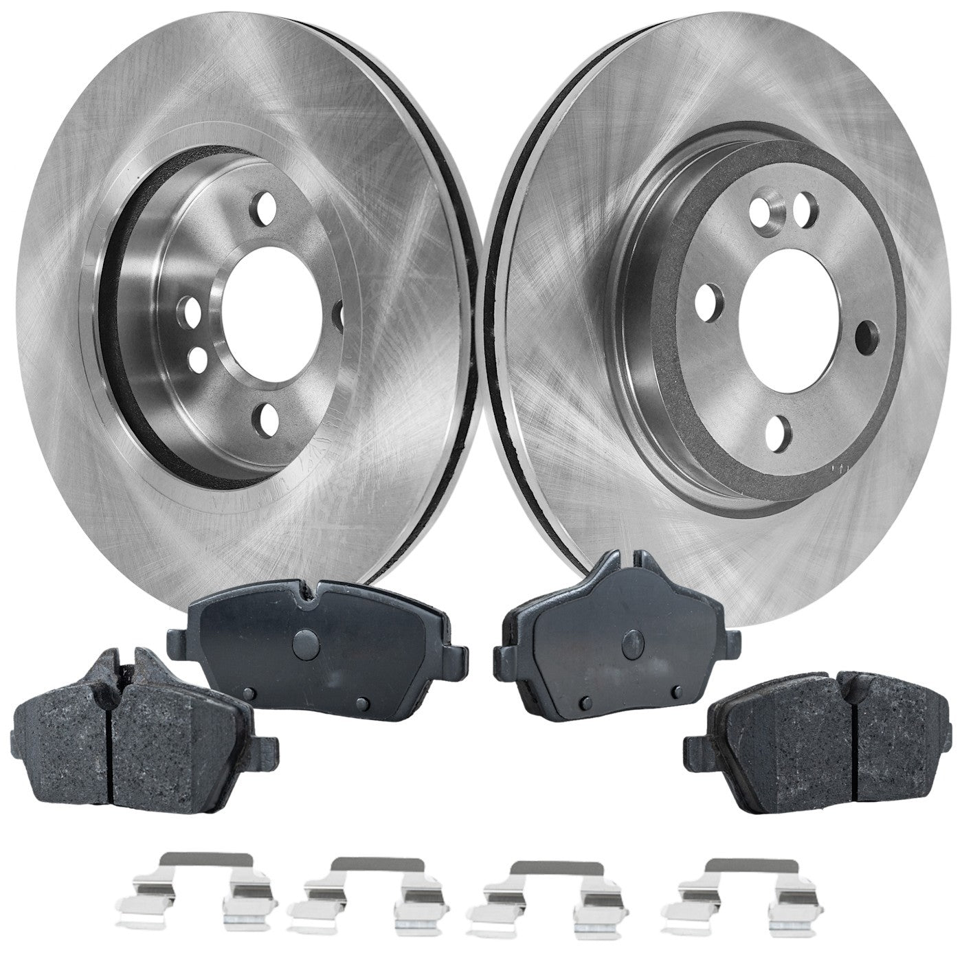 Disc Brake & Pad Kit for Mini Cooper (2007–2008) Front Left Right Organic