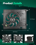 Radiator Cooling Fan for Chevrolet Trax (2014–2020) 623590