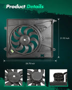 Radiator Cooling Fan for Chevrolet Trax (2014–2020) 623590