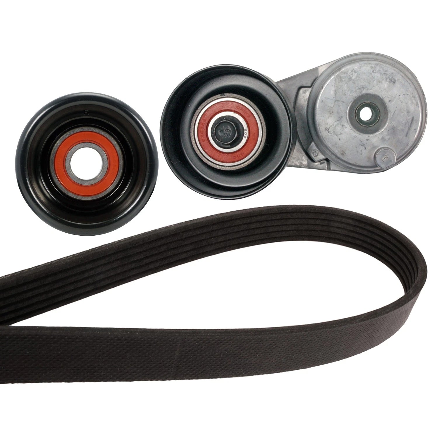 Drive Belt Idler Pulley Tensioner Kit for Ford Mustang 4.6 V8 (2000–2004)