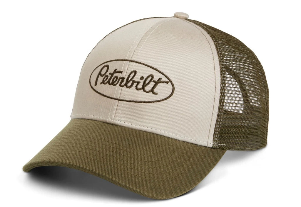 Snapback Mesh Cap Hat for Peterbilt Motors Trucks (All Years)