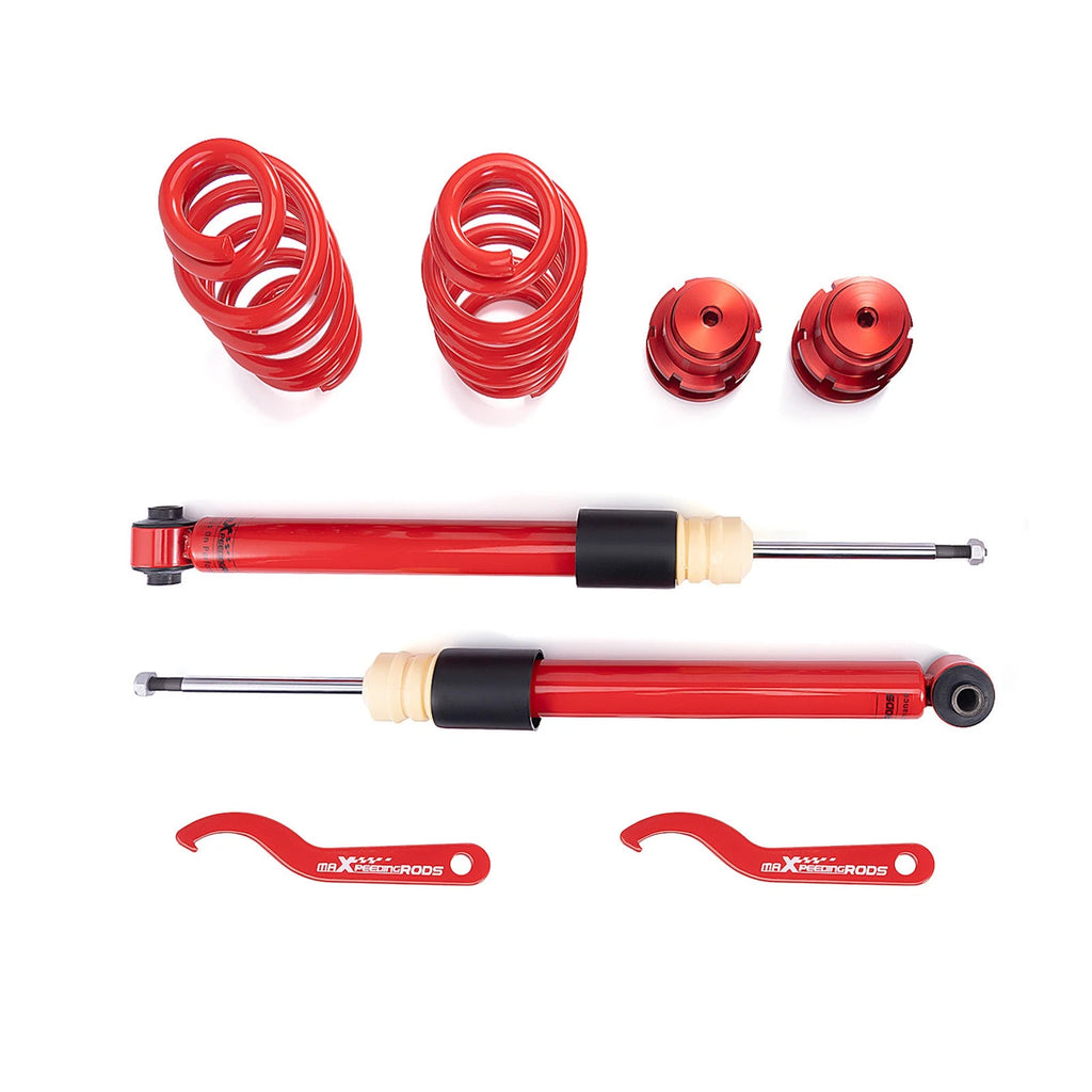 Rear Coilovers Shocks Springs Kit for Audi A4 B6 B7 (8E) Cabrio 2002–2008