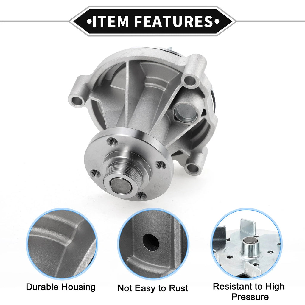 Water Pump for Ford Crown Victoria (1992–1997) V8 4.6L No.F4AZ8501A/F8AZ8501AA