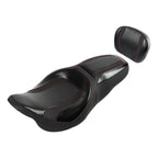 Driver Passenger Seat & Backrest Pad for Harley Road Street Glide (2009-2023)