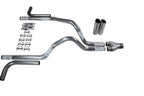 2.5" Dual Exhaust Kit Y Pipe for Dodge Dakota (1997–2005)