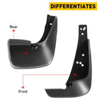 4X Mud Flaps Splash Guards for Toyota Corolla (1993–1997)