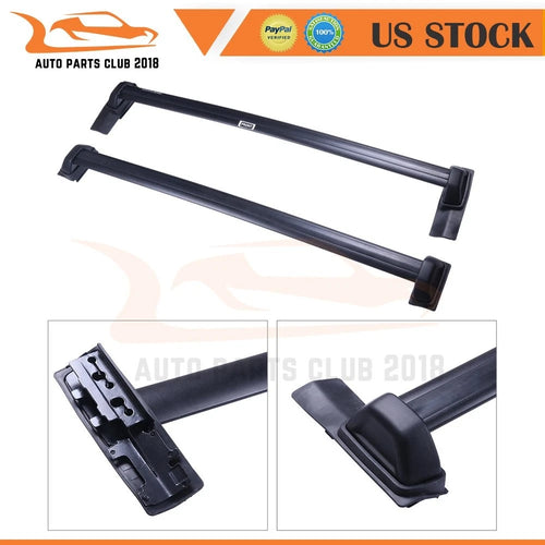 1 Pair Black Roof Rack Cross Bars for Honda Element (2003–2011)