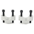 Silver Handlebar Risers Clamp Adapter for Yamaha Tenere 700 (2019-2023)