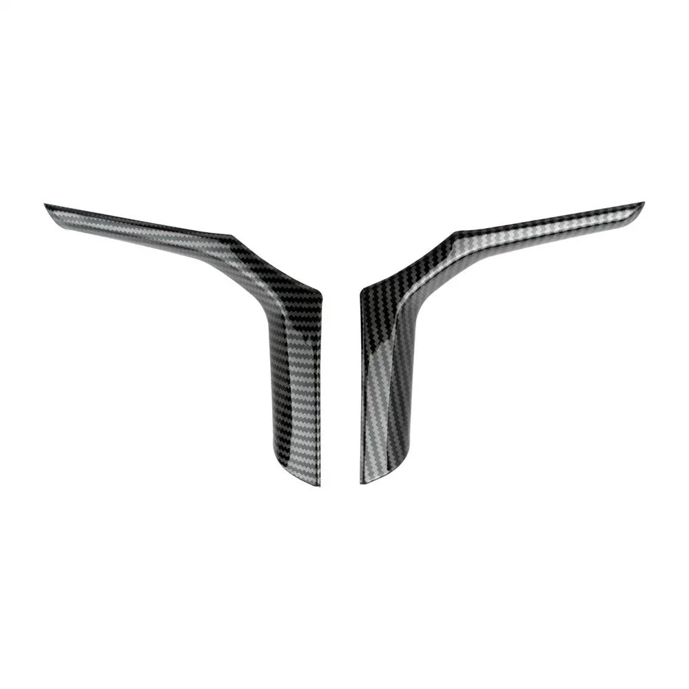 Carbon Fiber Steering Wheel Cover Trim for BMW 3 4 Series (2019-2023)
