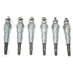 6 Glow Plugs 24 volt for MK MQ G160 Patrol SD33 82~83 SD33T Turbo Diesel Set