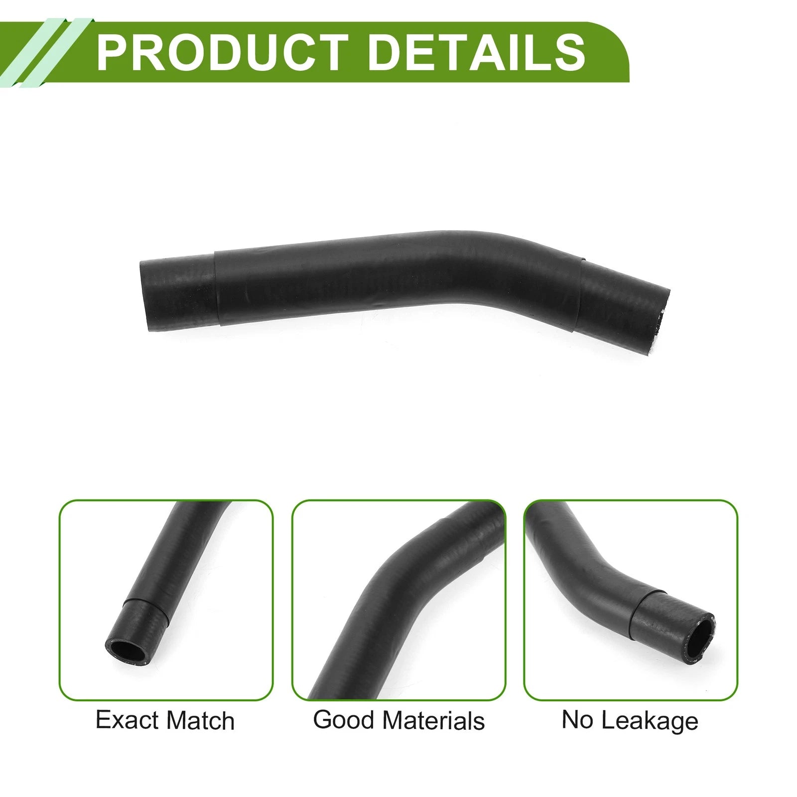 HVAC Heater Hose for Toyota Highlander 3.3L (2001–2010) No. 1626120010 Rubber