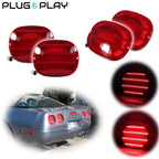 LED Tail Lights for Chevy Corvette C4 ZR1 (1990–1996)