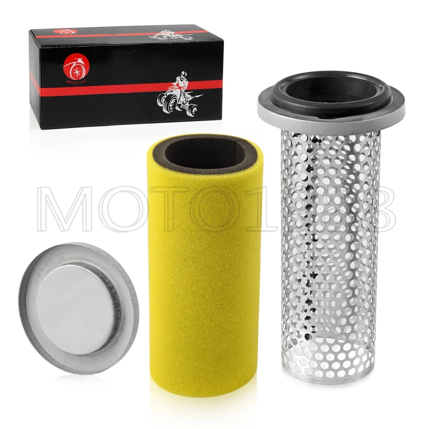 Air Filter & Guide Cage Cap Kit for Yamaha Rhino (2004–2009)