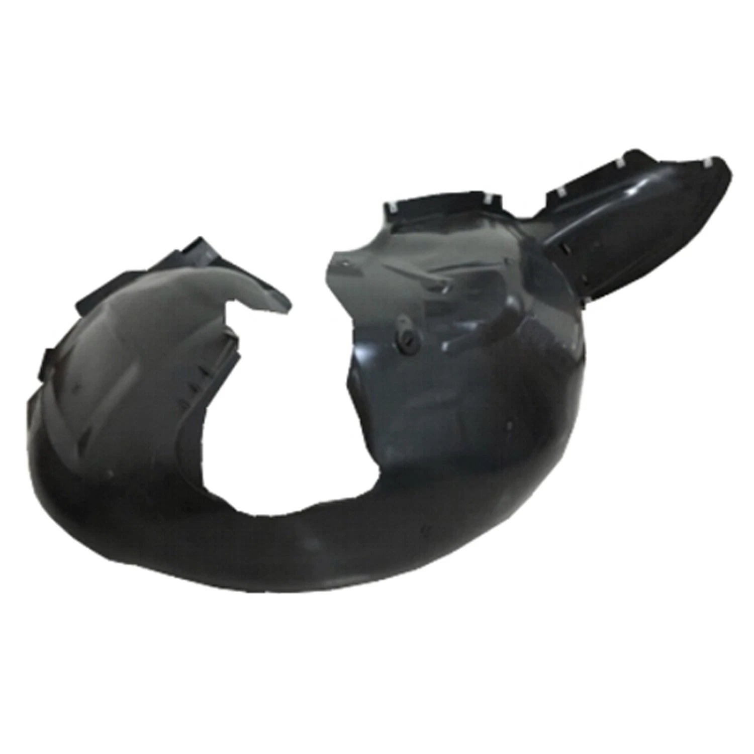 Replacement Polypropylene Front Passenger Side Fender Liner w/Fog Lamps