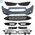 Fog Light Cover with Chrome Grille for Ford Focus (2015-2018)