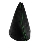 Automatic Shift Boot for Kia Soul (2011–2013) Carbon Fiber Green Stitch