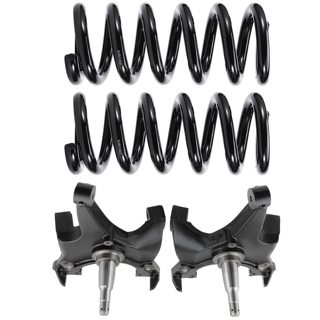 4" Front Spindle & Spring Kit for Silverado/Sierra C2500 (1988–1998)