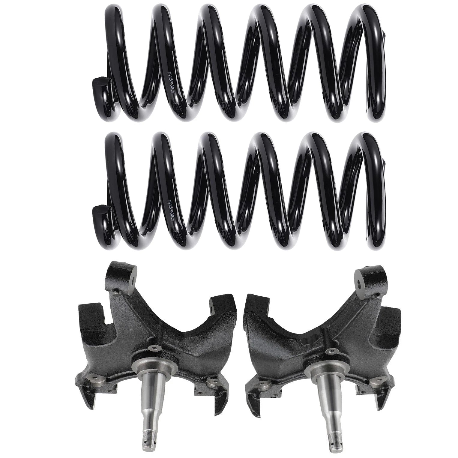 4" Front Spindle & Spring Kit for Silverado/Sierra C2500 (1988–1998)
