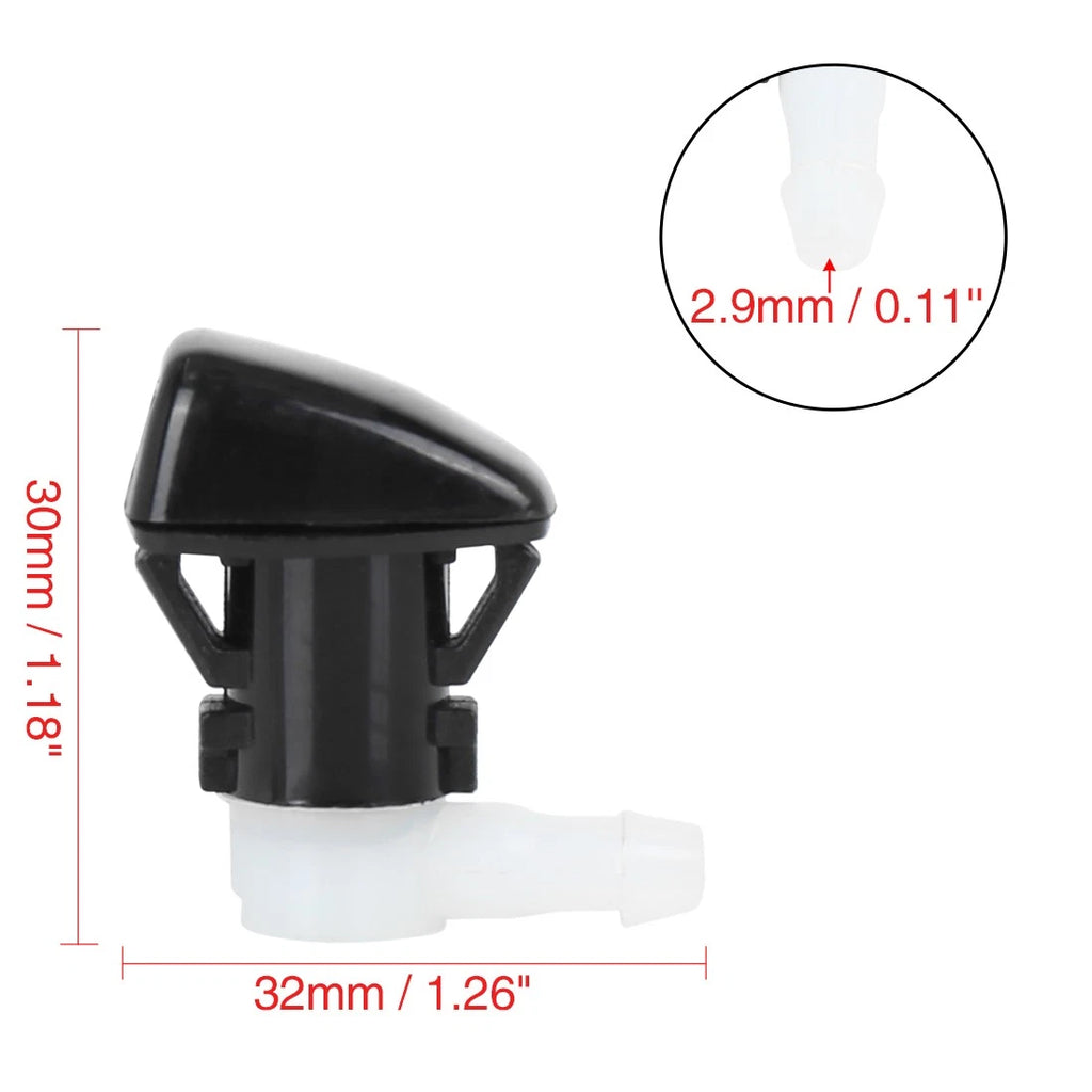 2X Windshield Washer Nozzle Sprayer 68269108AA for Dodge Durango (2011–2019)