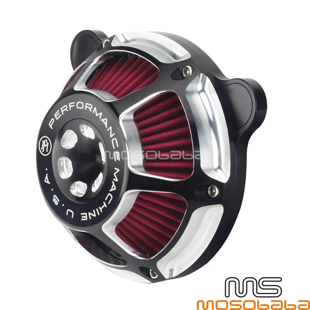 Air Filter Intake Cleaner for Harley Road Street Glide Dyna Softail (08-17)