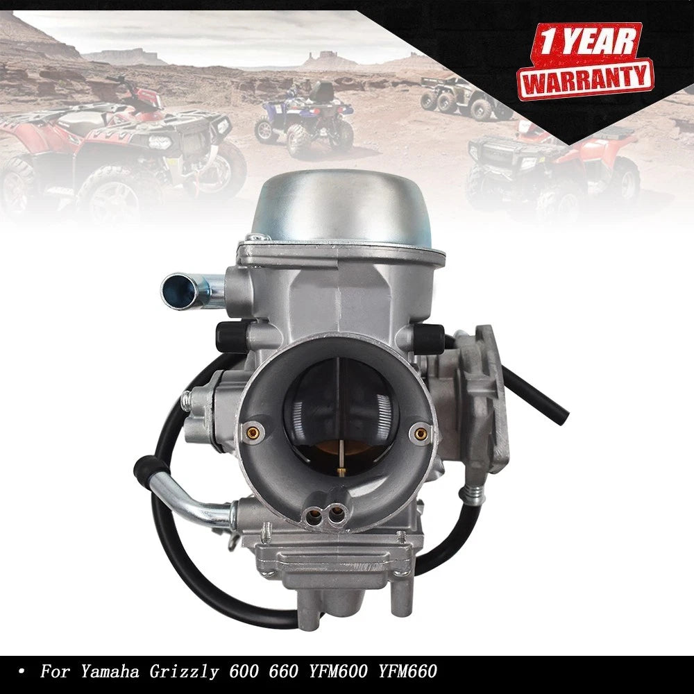 Carburetor and Intake Manifold Boot for Yamaha Grizzly 600 660 (1996–2008)
