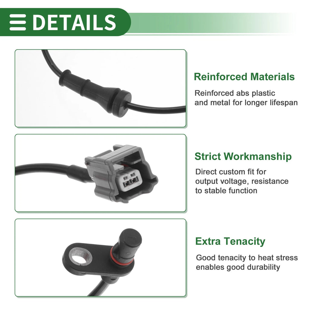 ABS Wheel Speed Sensor No. 479003DA0A for Nissan Sentra 1.8L (2013–2016)