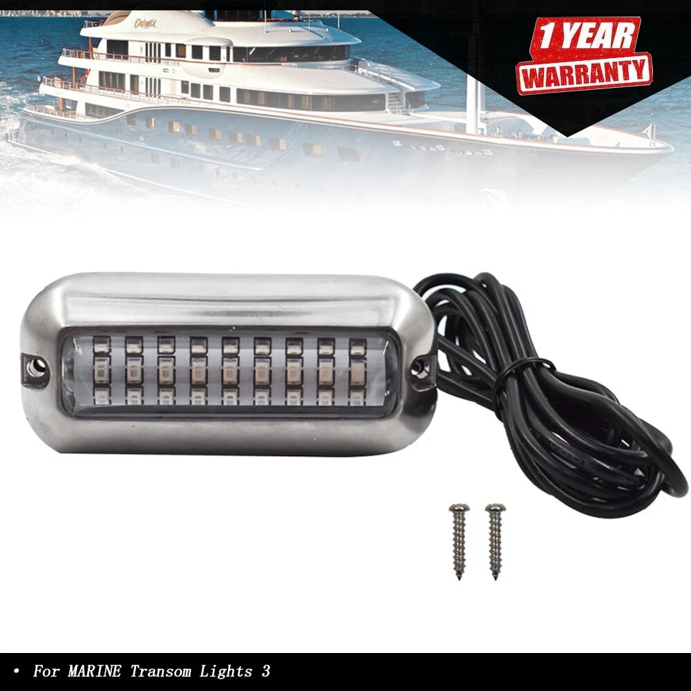 27 LED Transom Lights for Pontoon Boats (Marine)