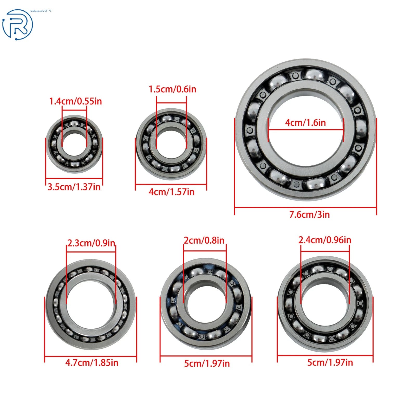 Engine Rebuild Kit Bearing for Honda Rancher TRX350 (2000–2006) 808867