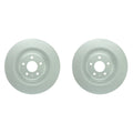 Set of 2 Bosch QuietCast Rear Disc Brake Rotors for A8 Quattro S6 S7 S8