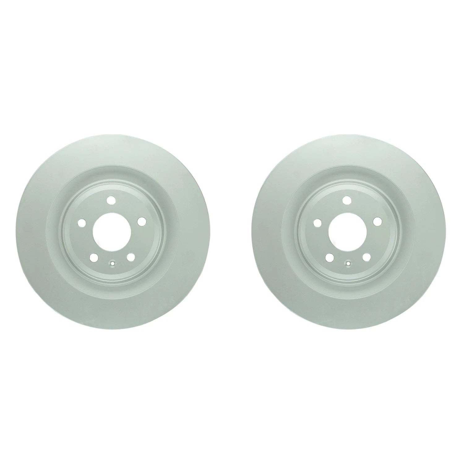 Set of 2 Bosch QuietCast Rear Disc Brake Rotors for A8 Quattro S6 S7 S8