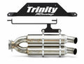 Dual Slip On Exhaust Pipe for Polaris RZR Pro R (2022–2023)
