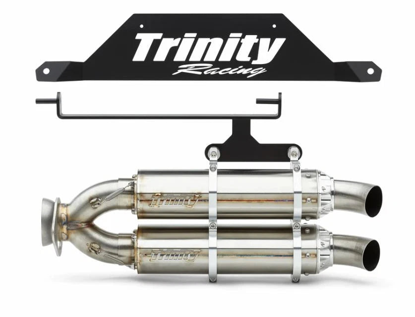 Dual Slip On Exhaust Pipe for Polaris RZR Pro R (2022–2023)