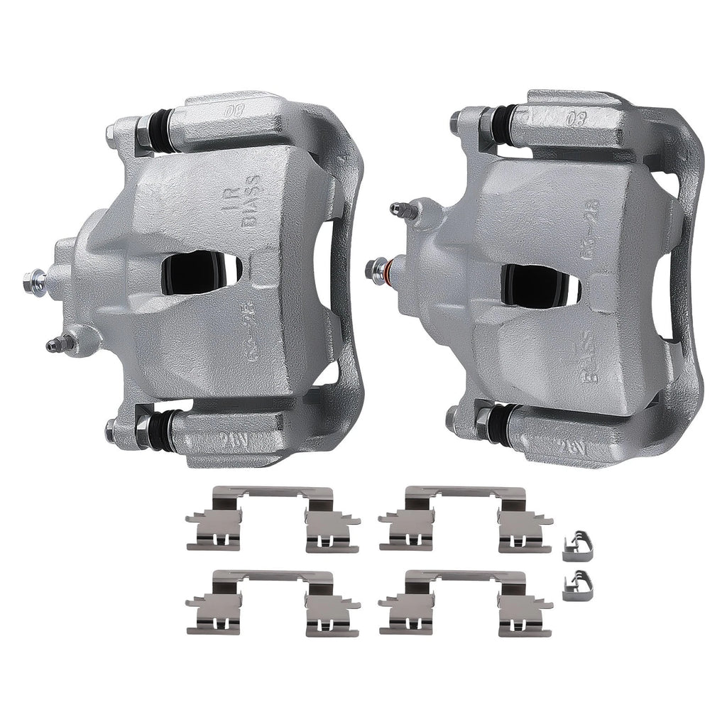 2X Front Brake Caliper w/Bracket Assembly for Toyota Camry (2002–2006)