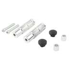 CNC Silver Rear Foot Pegs for Universal Motorcycle
