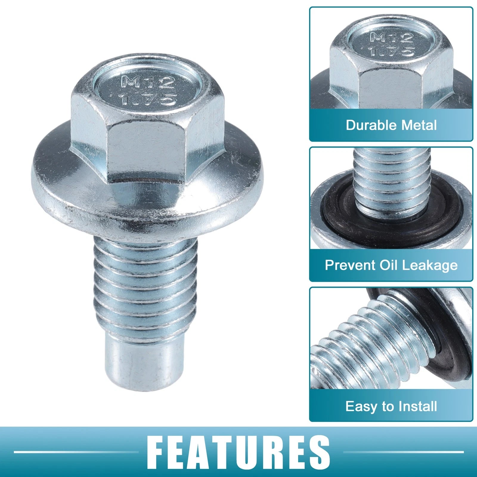 Oil Drain Plug No. 11519933/11562588/9L8Z6730A for Buick Enclave (2008–2017)